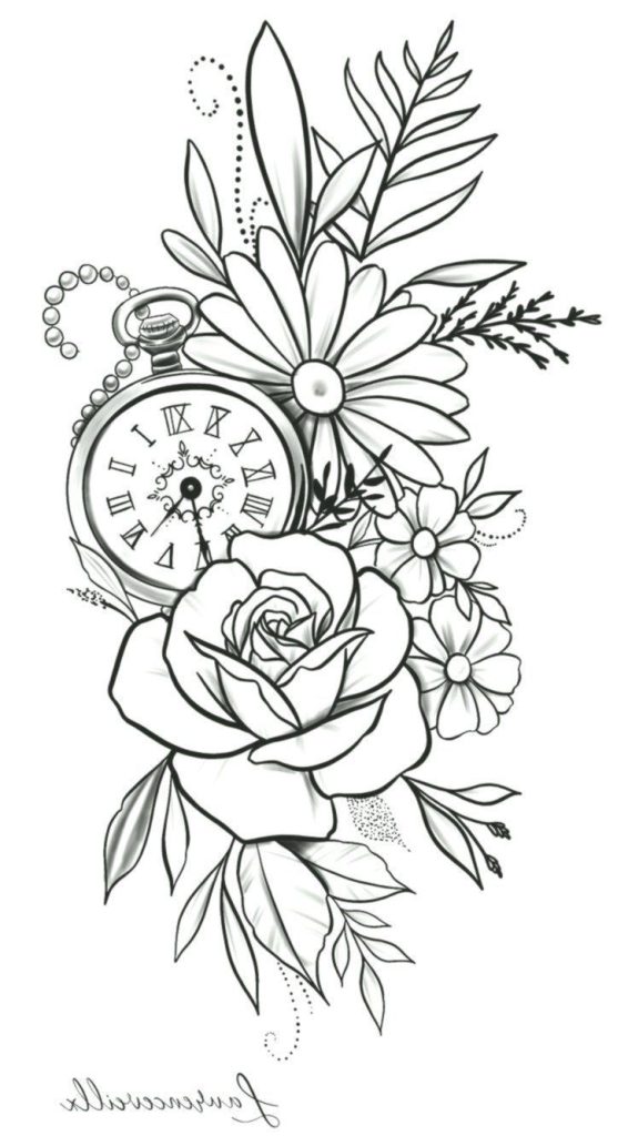 Clock Tattoo 174