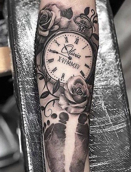 Clock Tattoo 176