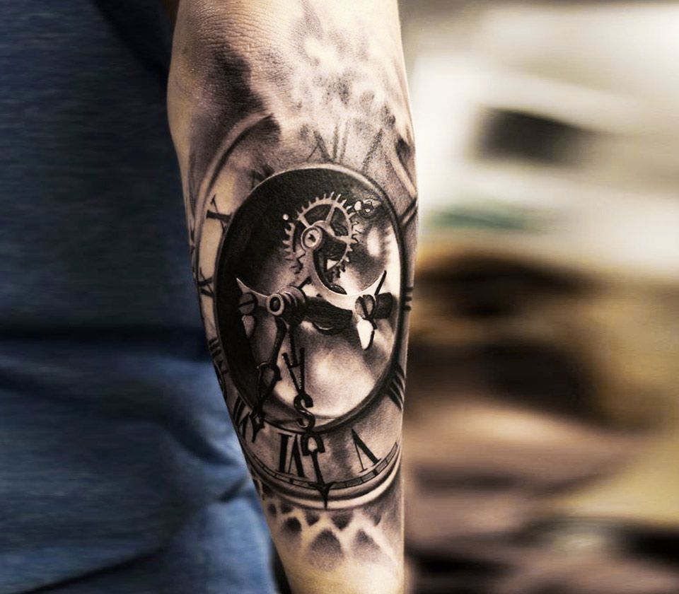 Clock Tattoo 179