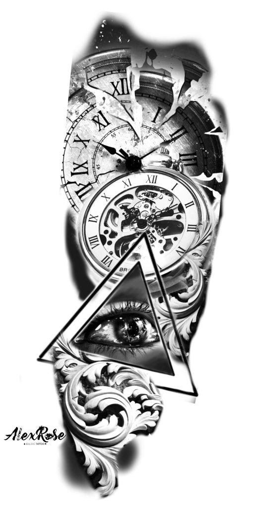 Clock Tattoo 188