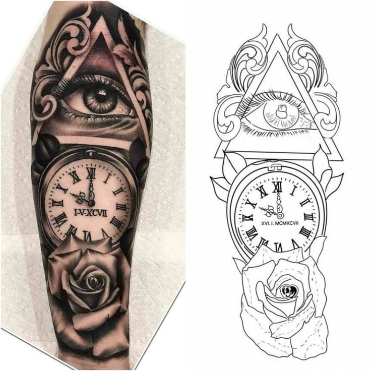 Clock Tattoo 189