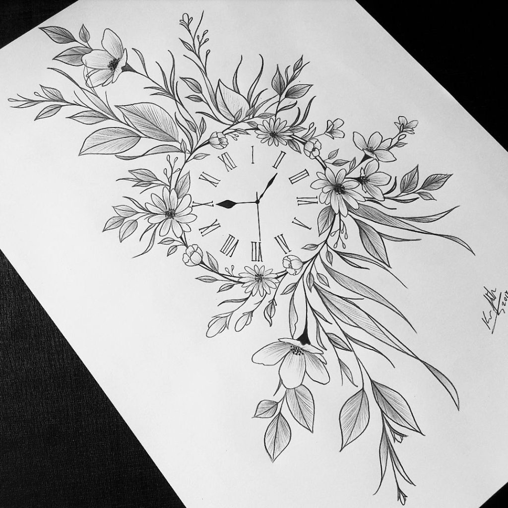 Clock Tattoo 206
