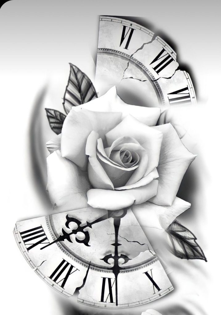 Clock Tattoo 208