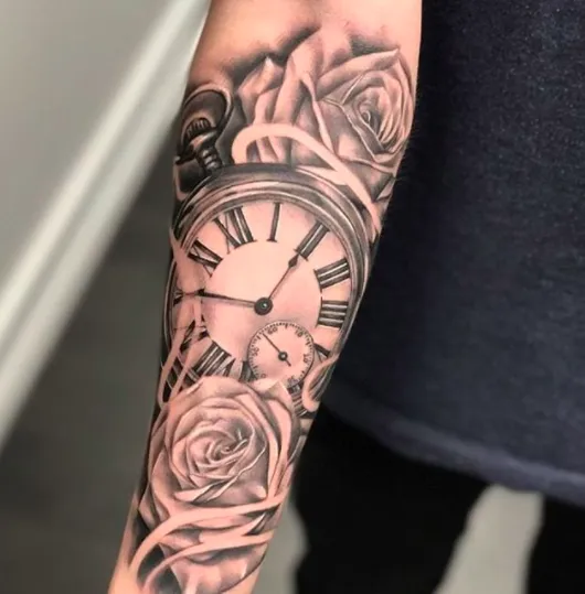 Clock Tattoo 3