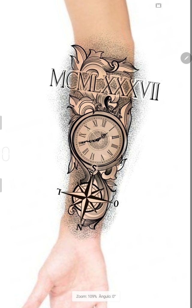 Clock Tattoo 41