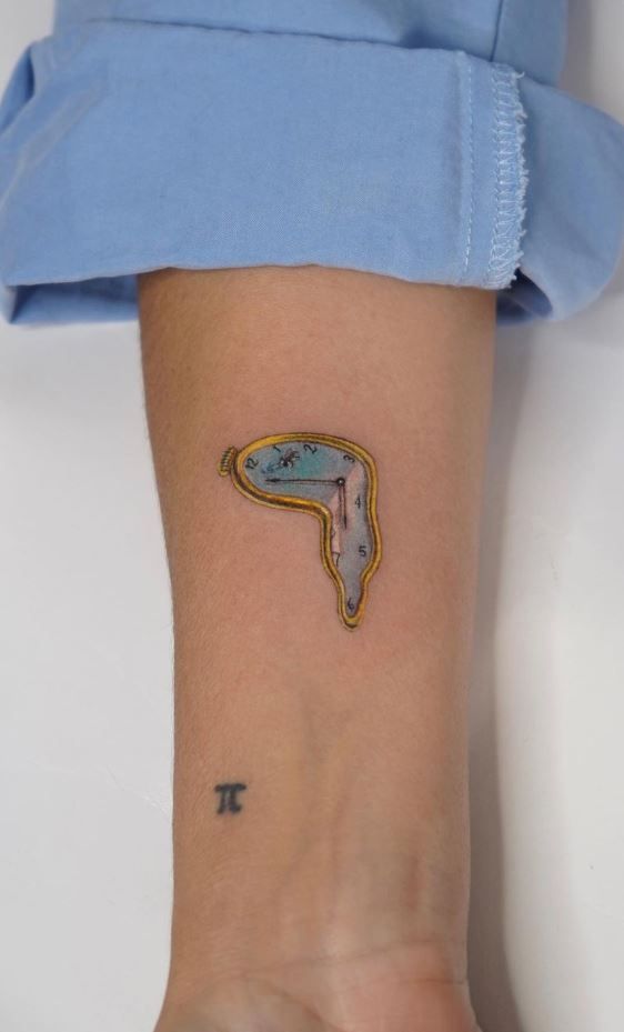 Clock Tattoo 43