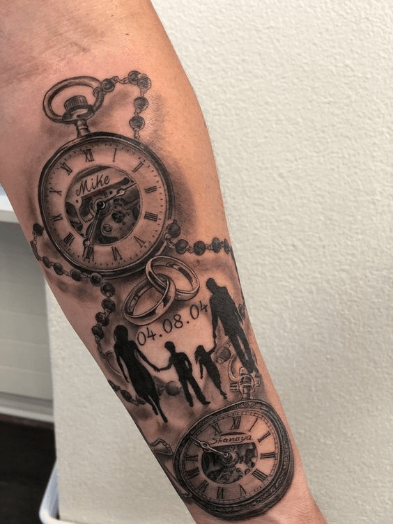Clock Tattoo 5
