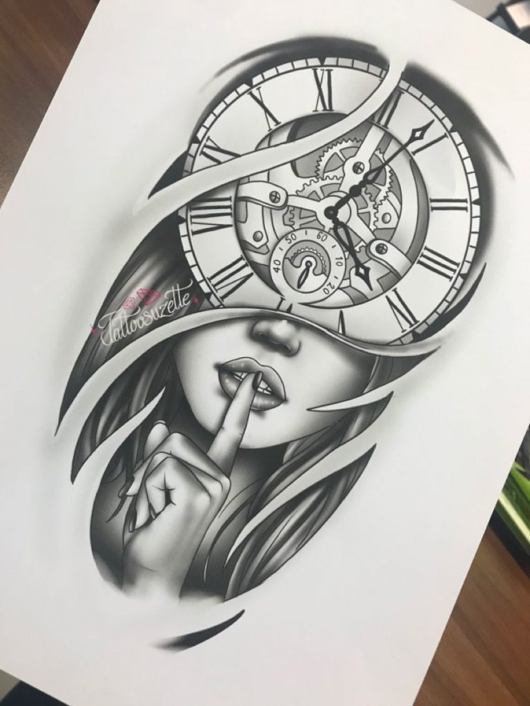 Clock Tattoo 62