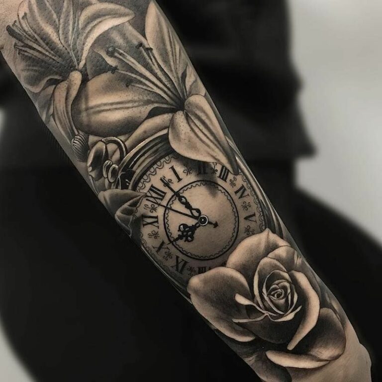 225+ Clock Tattoos Ideas and Designs (2023) TattoosBoyGirl