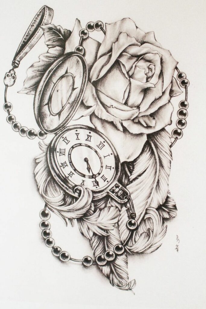 Clock Tattoo 8