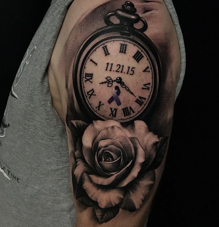 Clock Tattoo 86