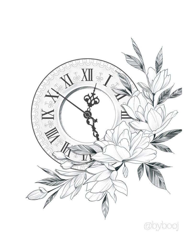 Clock Tattoo 87