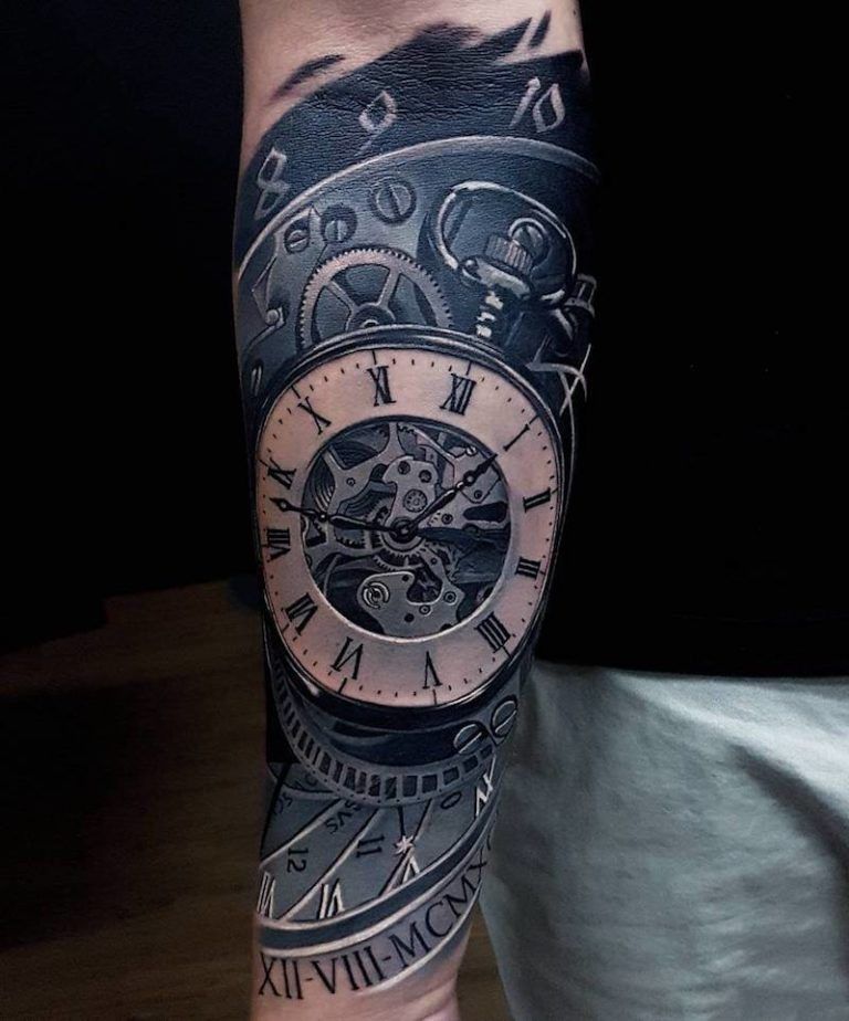Clock Tattoo 88