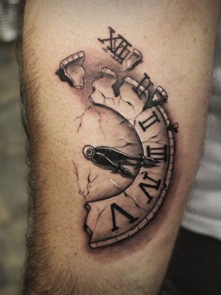 Clock Tattoo 89