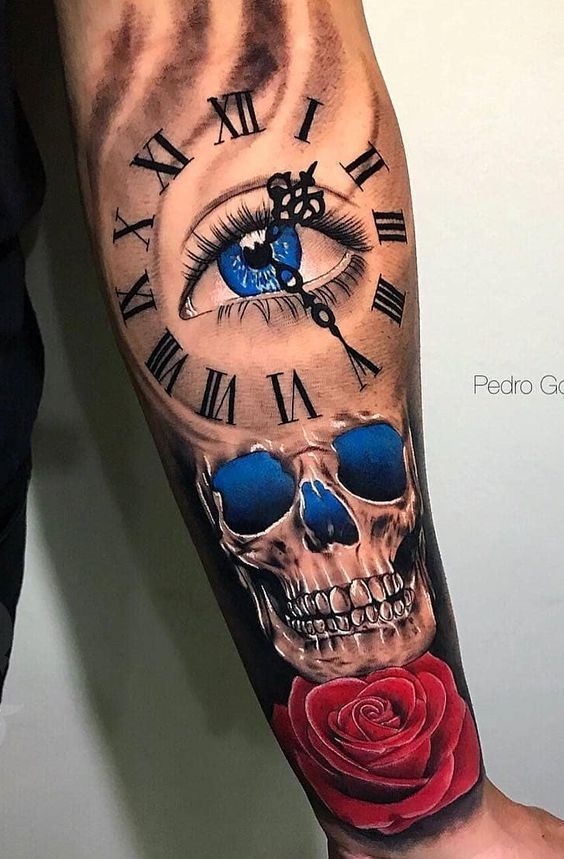 Clock Tattoo 91