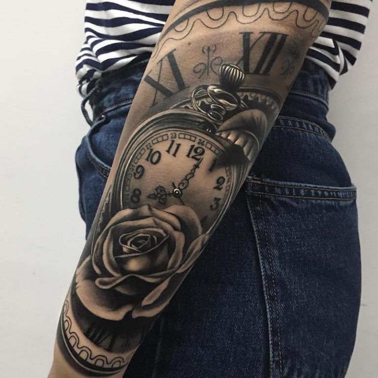 Clock Tattoo 95