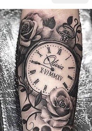 Clock Tattoo 98