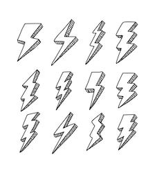 Lightning Tattoos 34