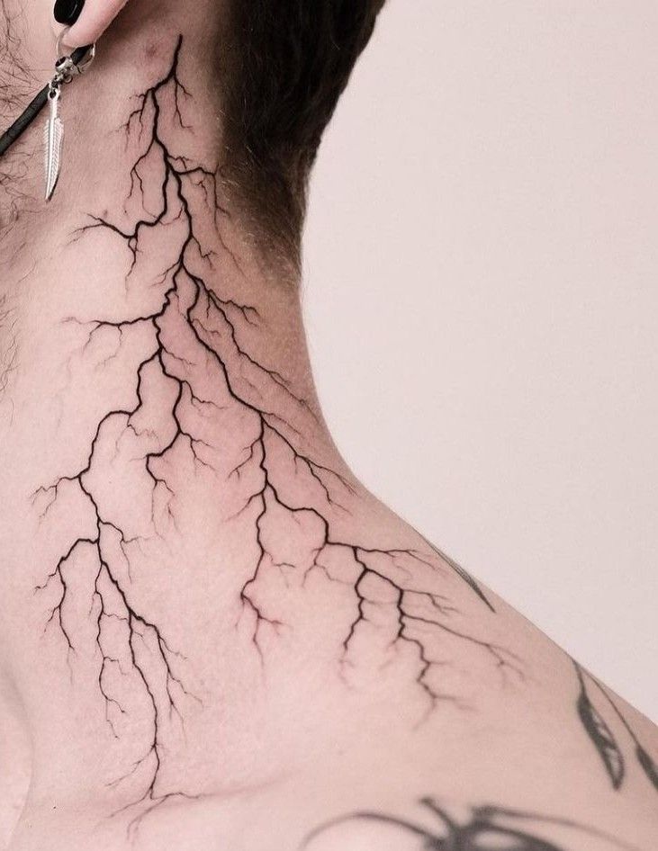 Lightning Tattoos 62