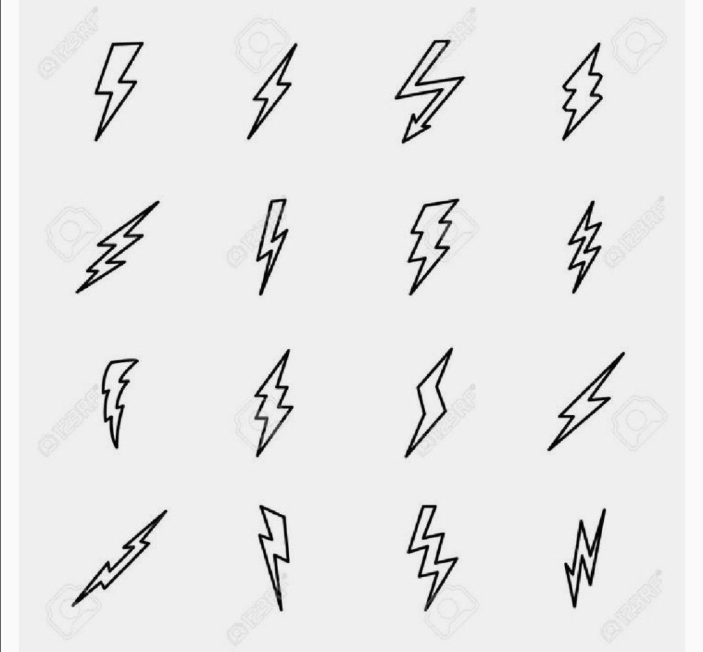 Lightning Tattoos 75