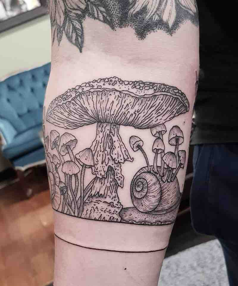 Mushroom Tattoo 1