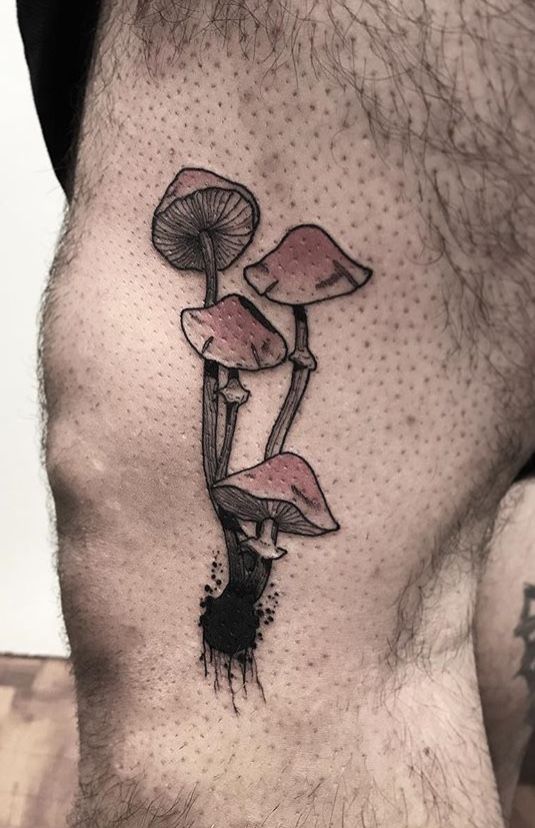 Mushroom Tattoo 100