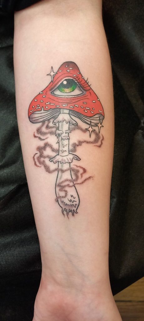 Mushroom Tattoo 107