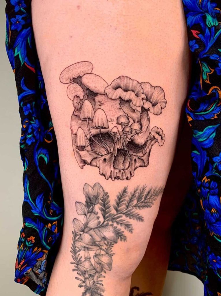 Mushroom Tattoo 109