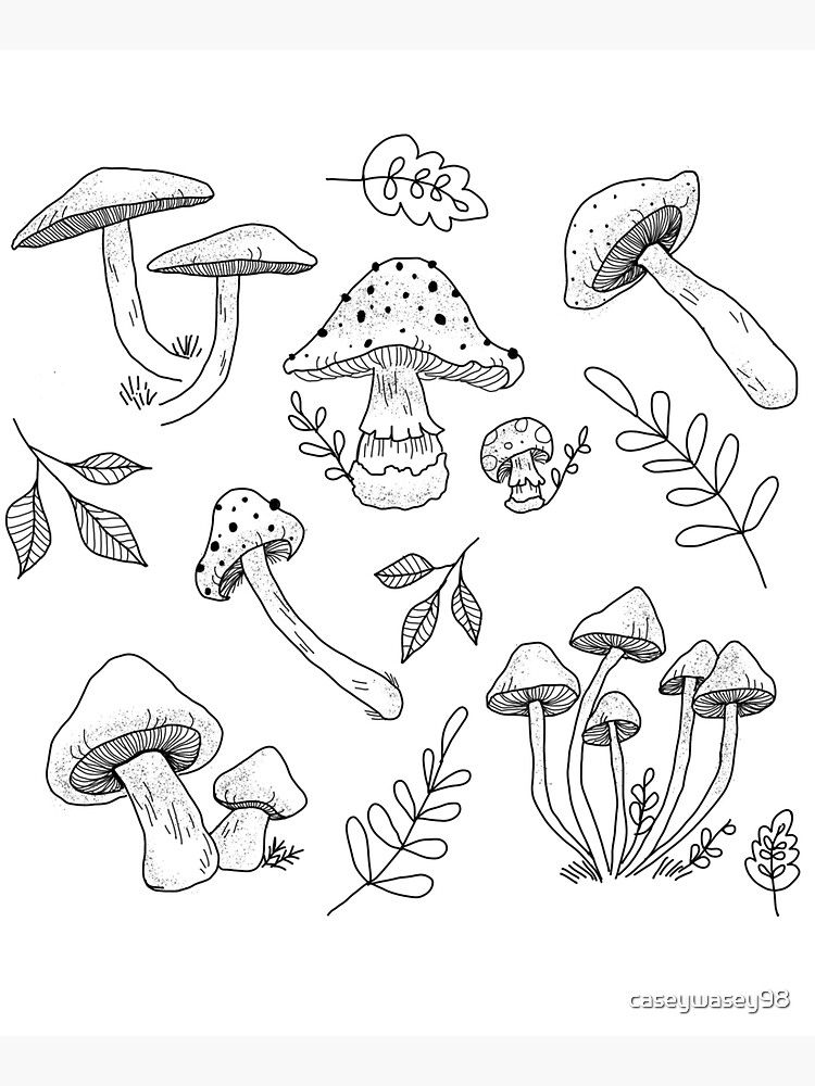 Mushroom Tattoo 110