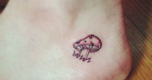 Mushroom Tattoo 113