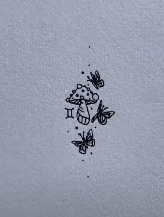 Mushroom Tattoo 118