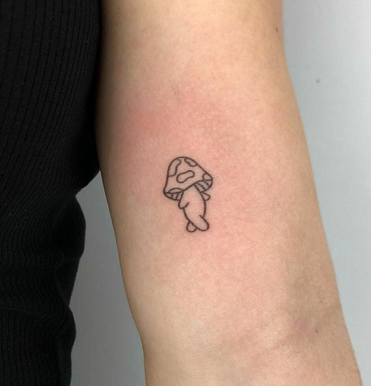 Mushroom Tattoo 125