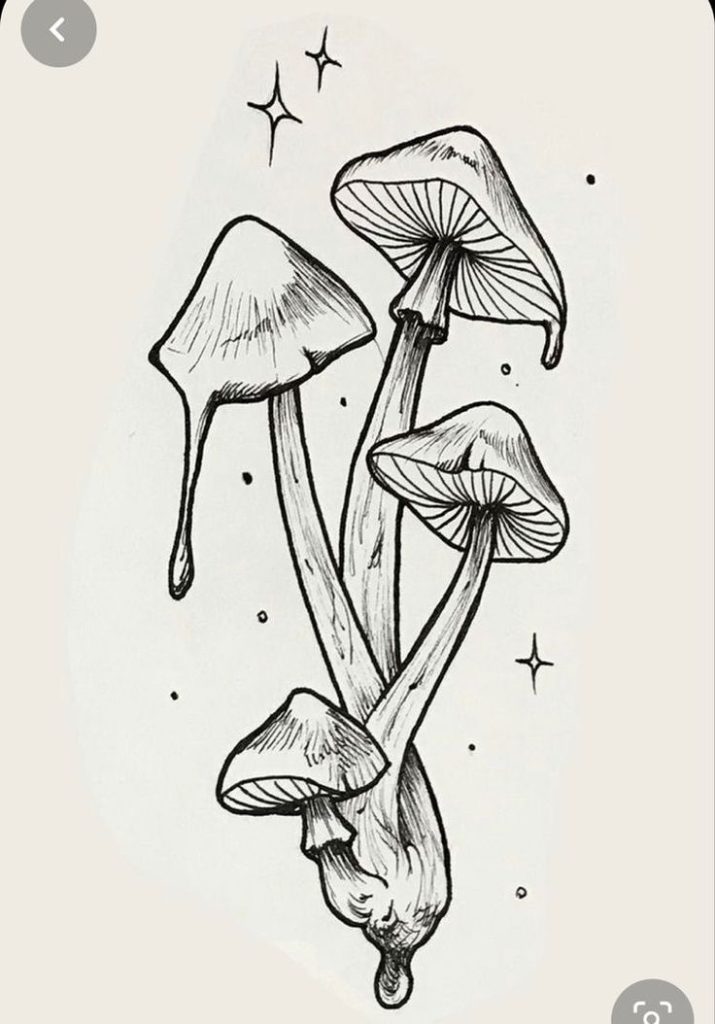 Mushroom Tattoo 137