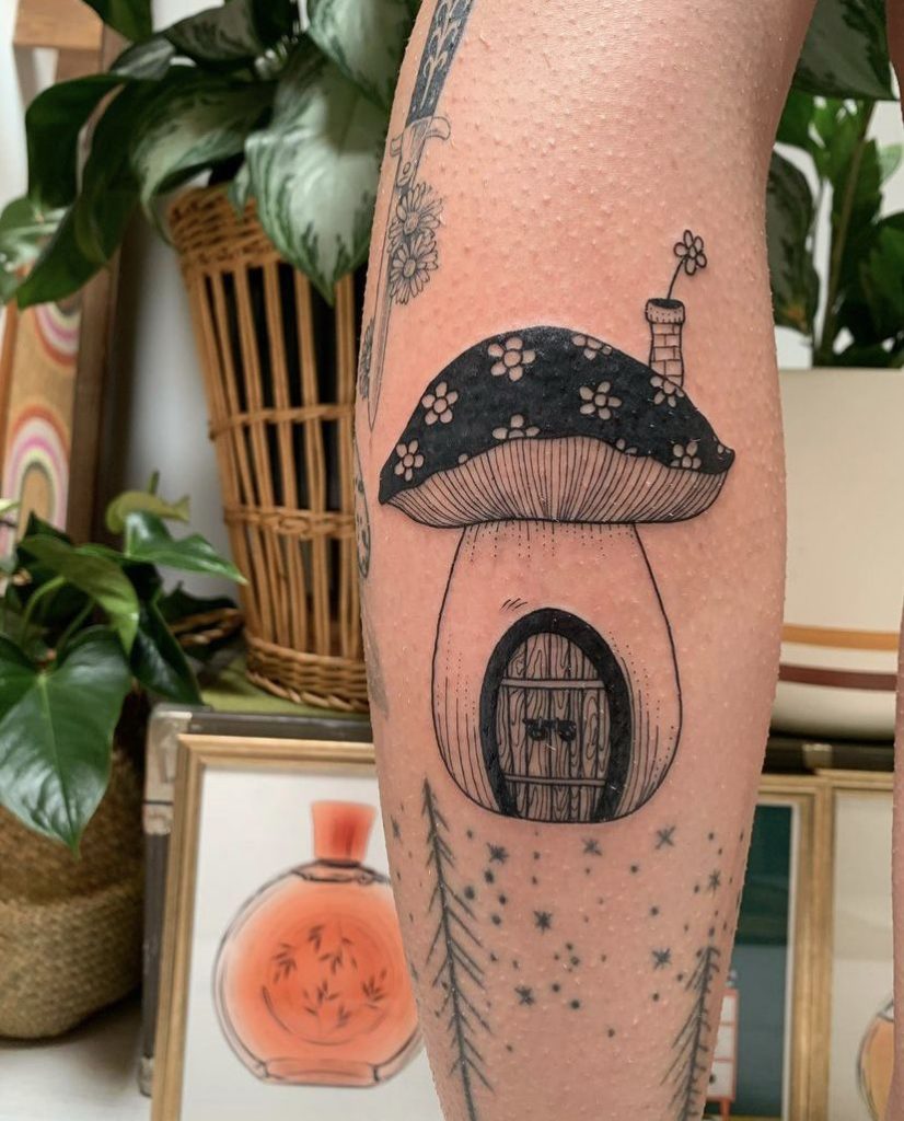 Mushroom Tattoo 139