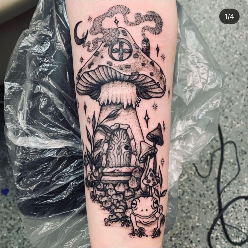 Mushroom Tattoo 144