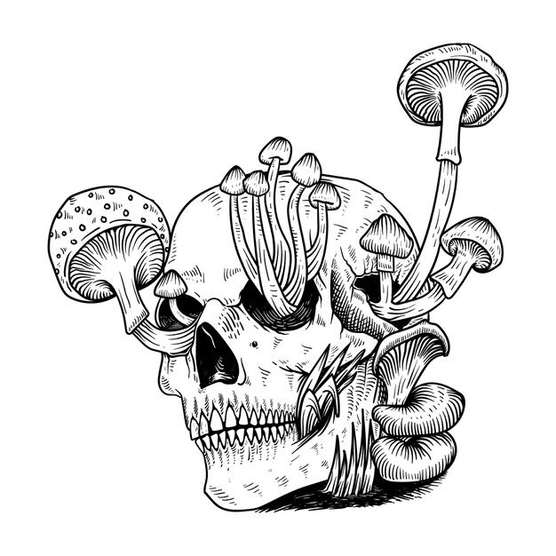 Mushroom Tattoo 163