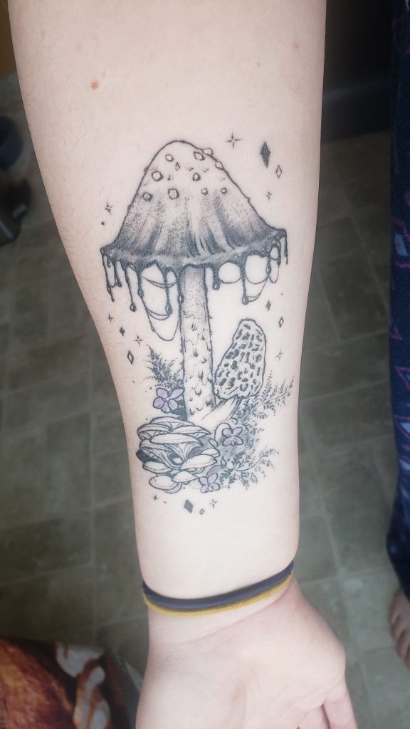 Mushroom Tattoo 170