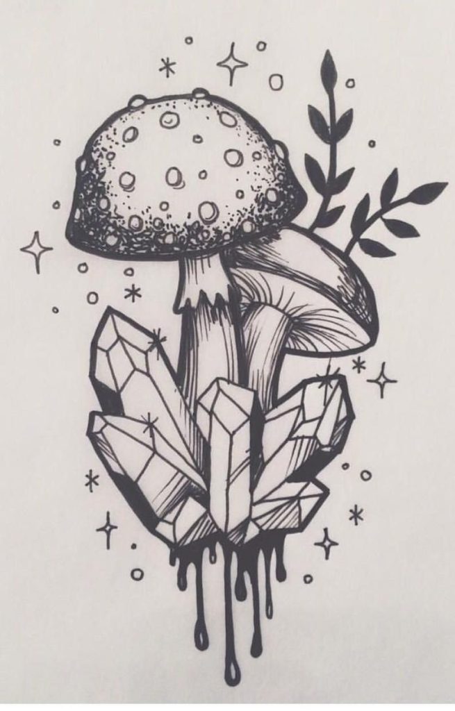 Mushroom Tattoo 171