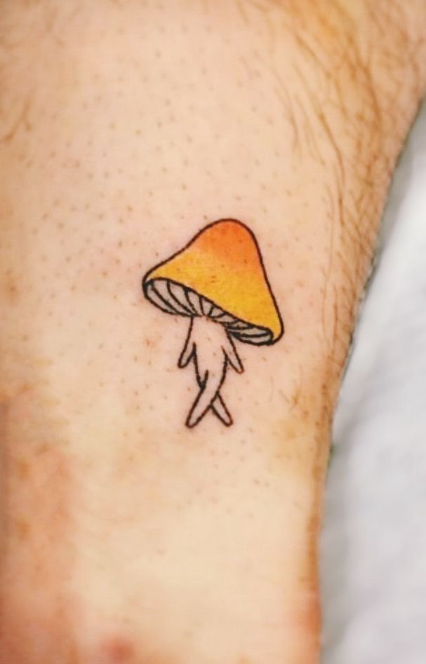 Mushroom Tattoo 18