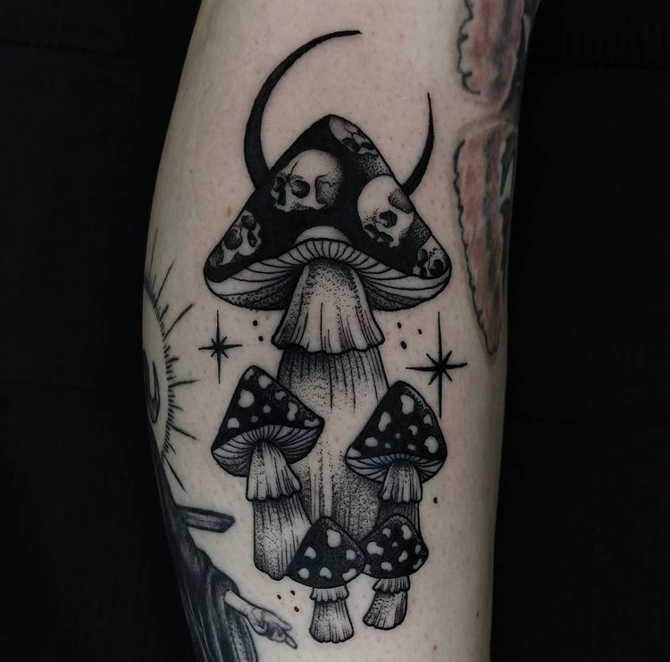 Mushroom Tattoo 183