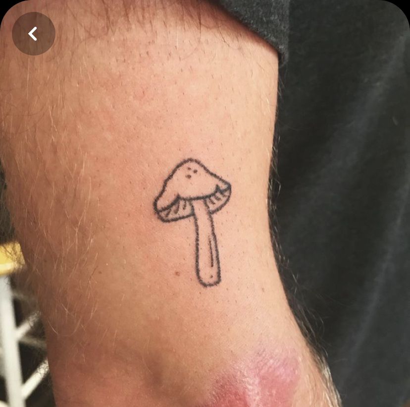 Mushroom Tattoo 184