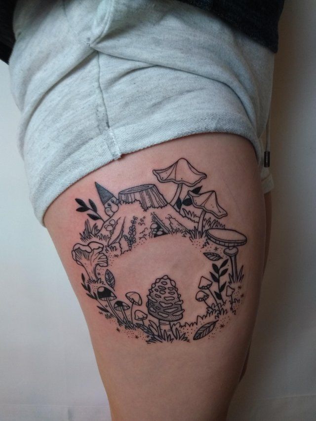 Mushroom Tattoo 188