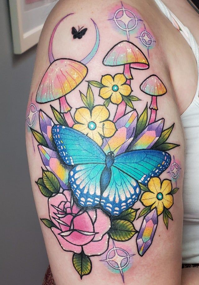 Mushroom Tattoo 196