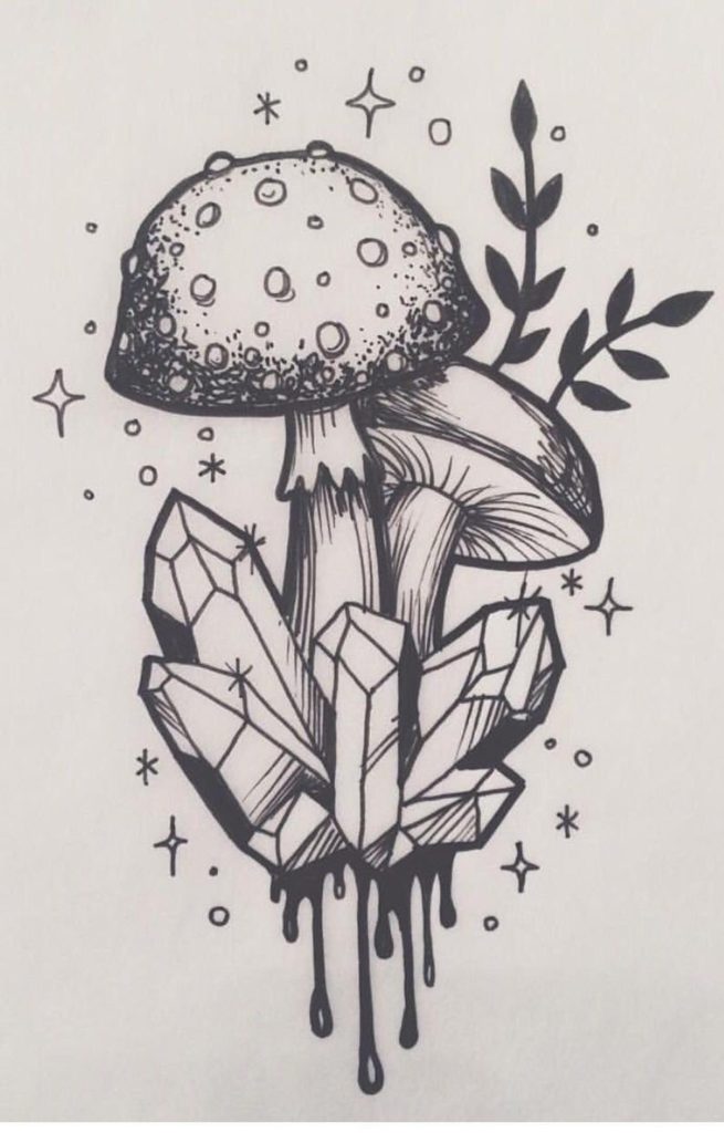 Mushroom Tattoo 197