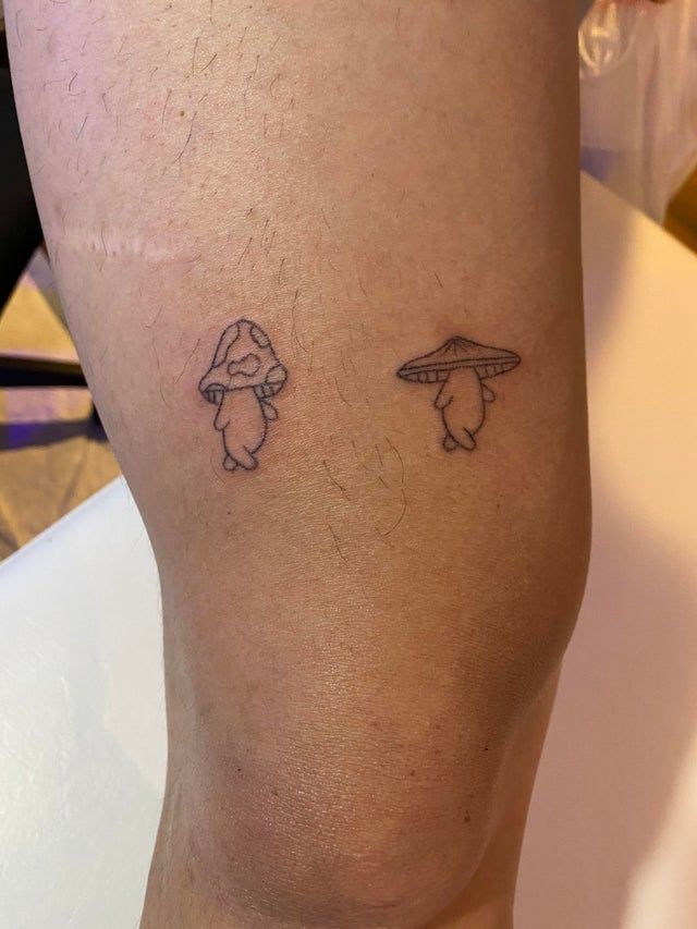 Mushroom Tattoo 204