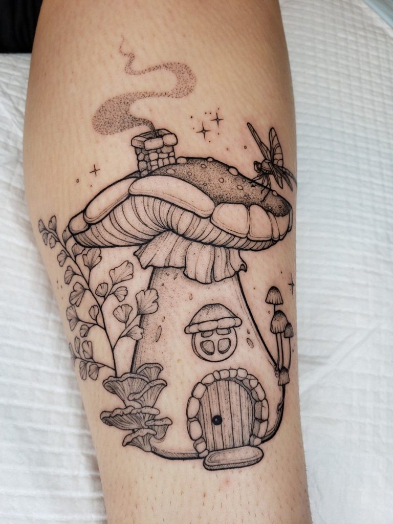 Mushroom Tattoo 207