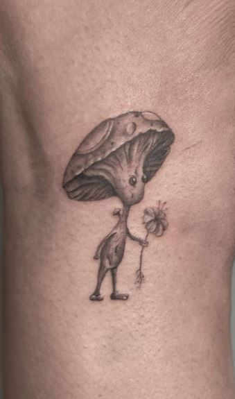 Mushroom Tattoo 212