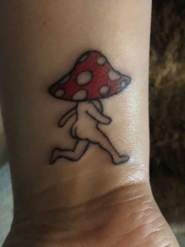 Mushroom Tattoo 216