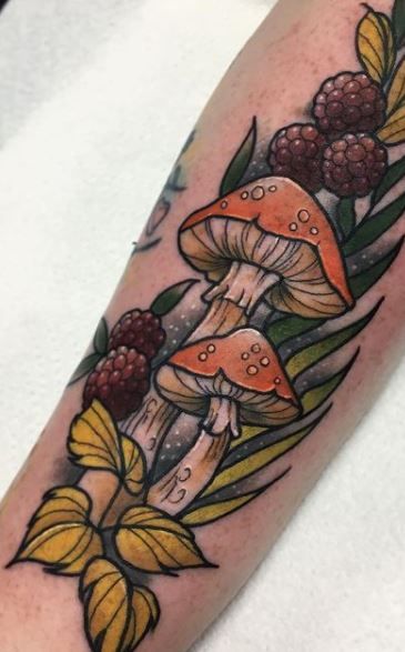 Mushroom Tattoo 220