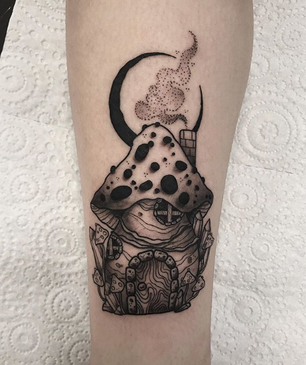 Mushroom Tattoo 3